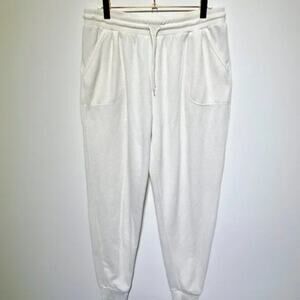 Cotton On Body Womens White Drawstring Lounge Pants Size M